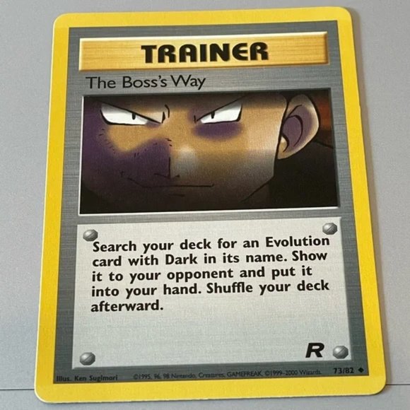 Pokémon Team Rocket cards set of 7 includes 2 Uncommon & 5 Common - Picture 15 of 16